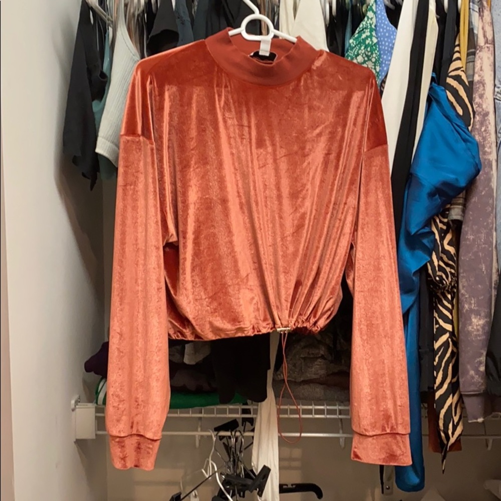 Velvet top